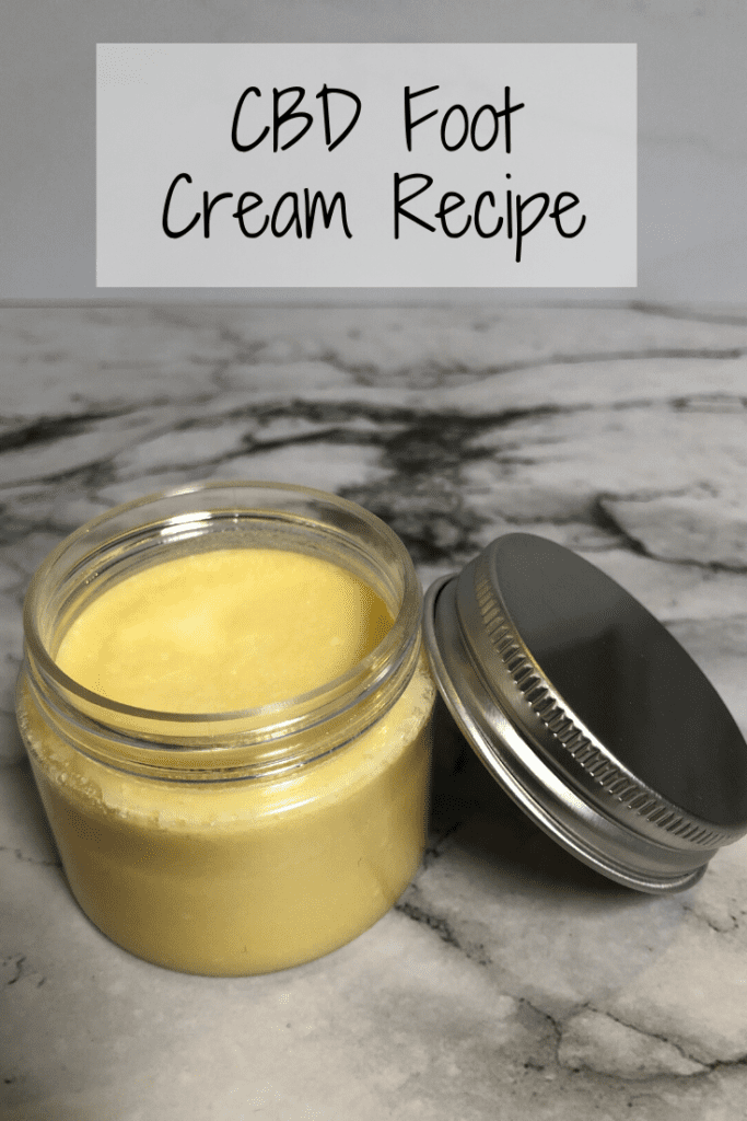CBD Foot Cream Recipe