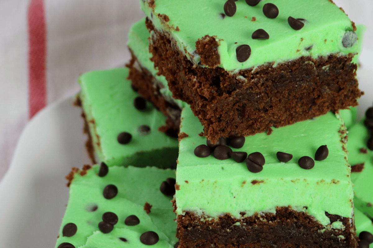 Simple CBD Andes Mint Brownies Recipe